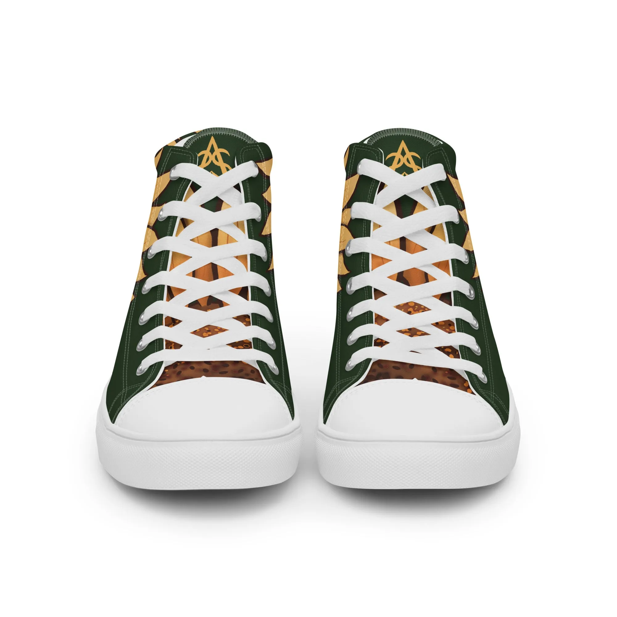 Sunflower Lover High Top Canvas Shoes (Fem Sizing)