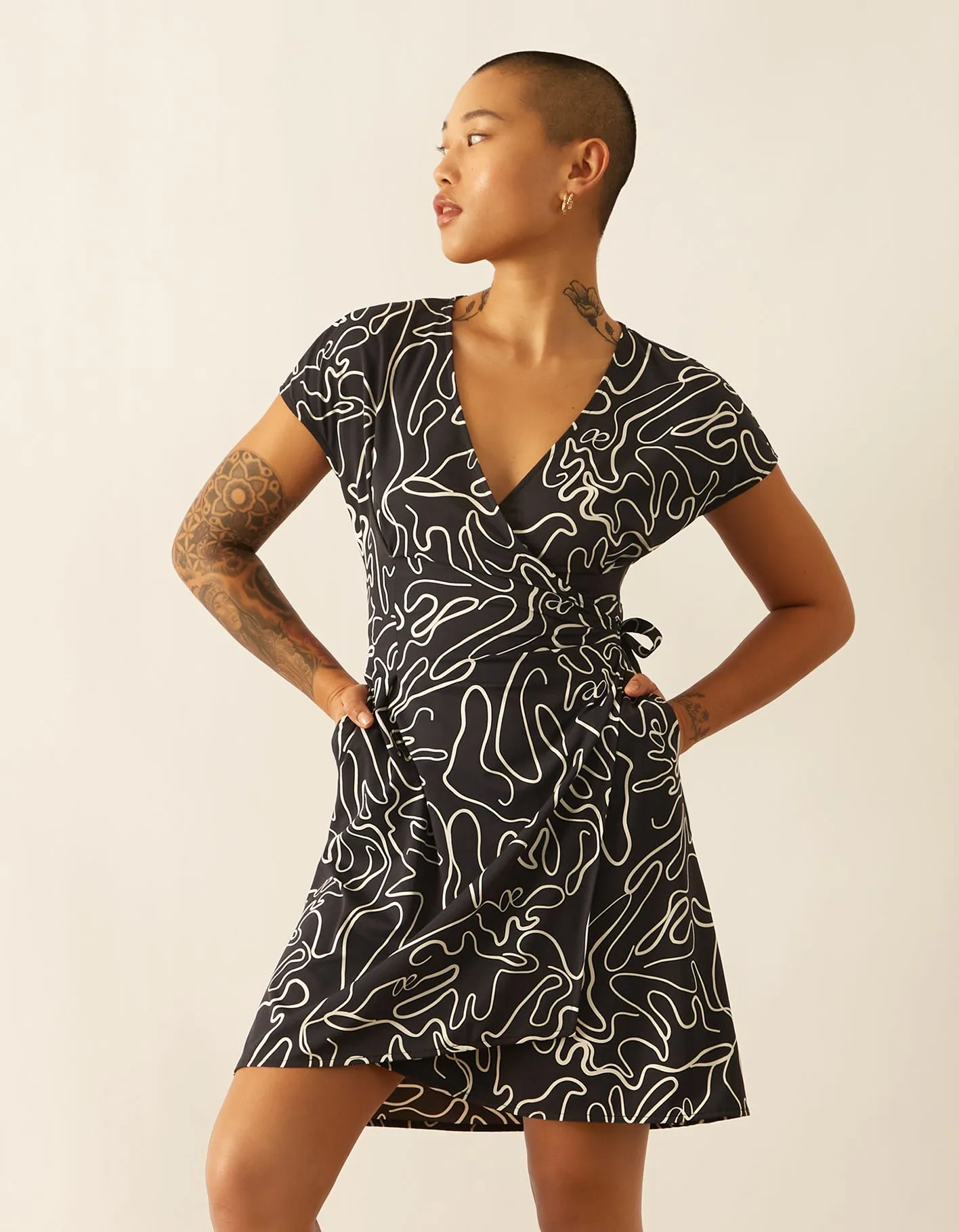 Super Cool Wrap Dress