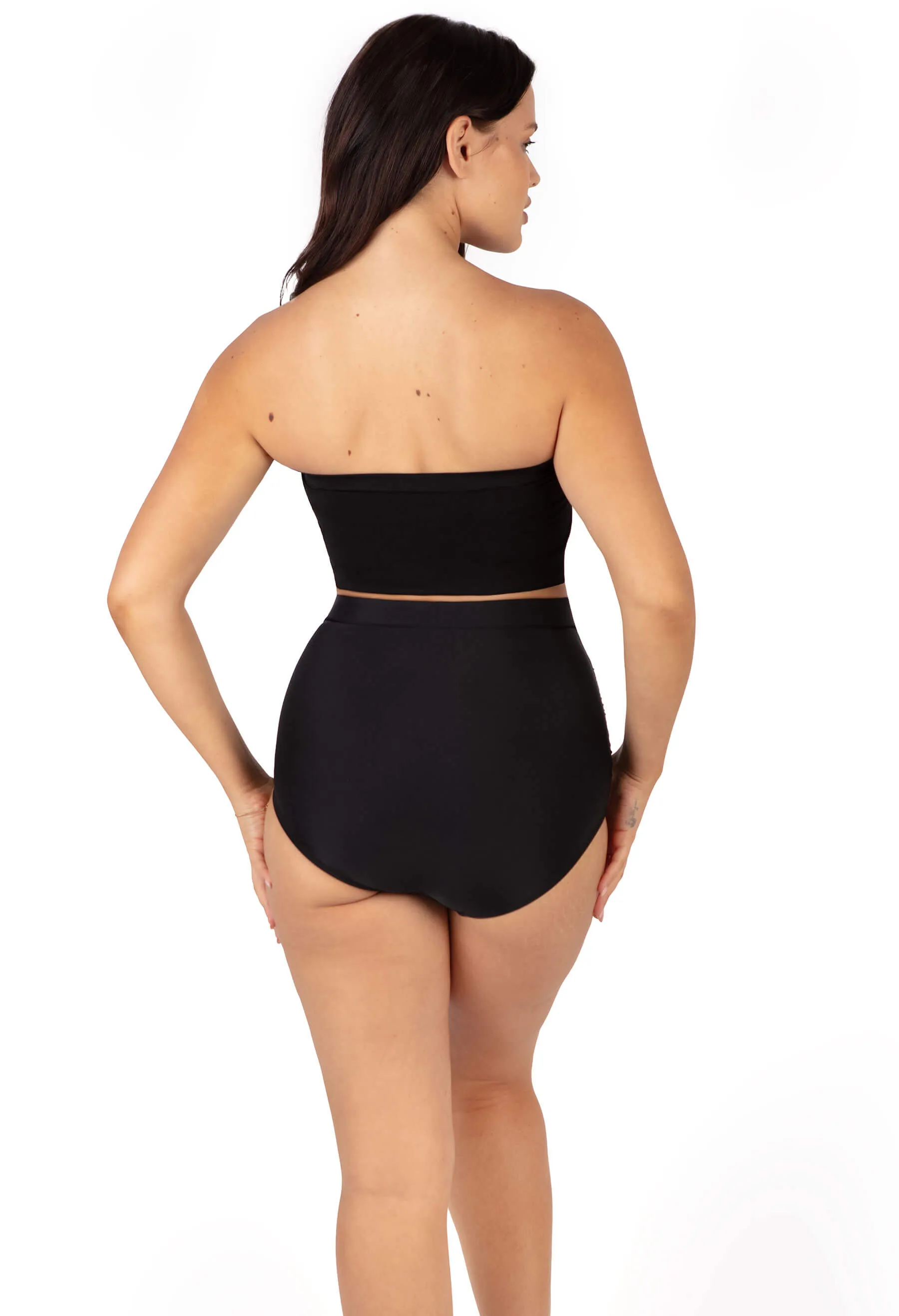 Swim Bandeau and Shaping Brief Set