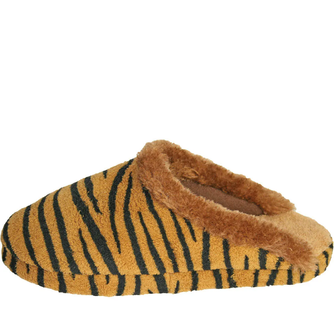 Women's Foam Slide Scuffs - Tiger