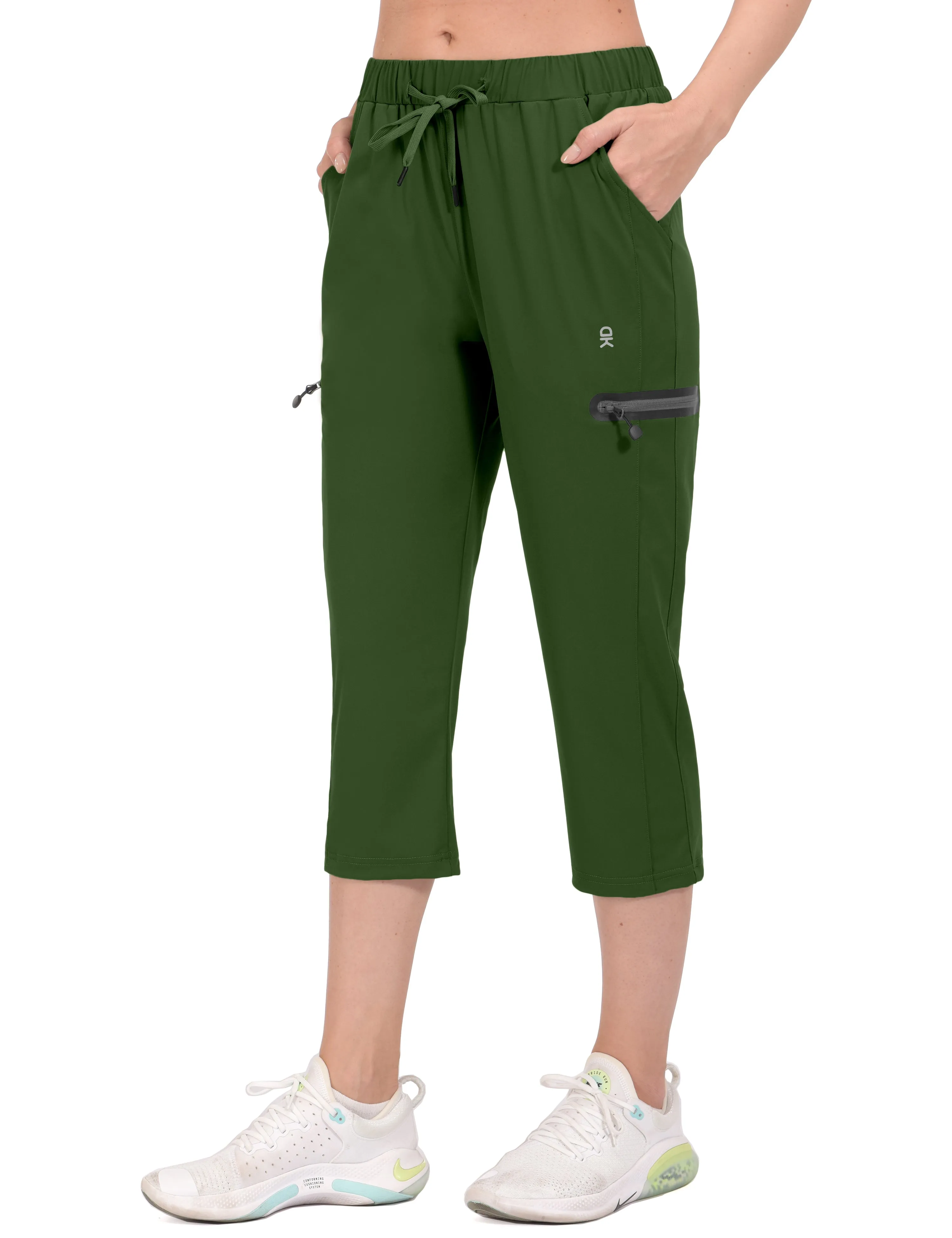 Women's Ultra-Stretch Quick Dry Lightweight Hiking Ankle Pants